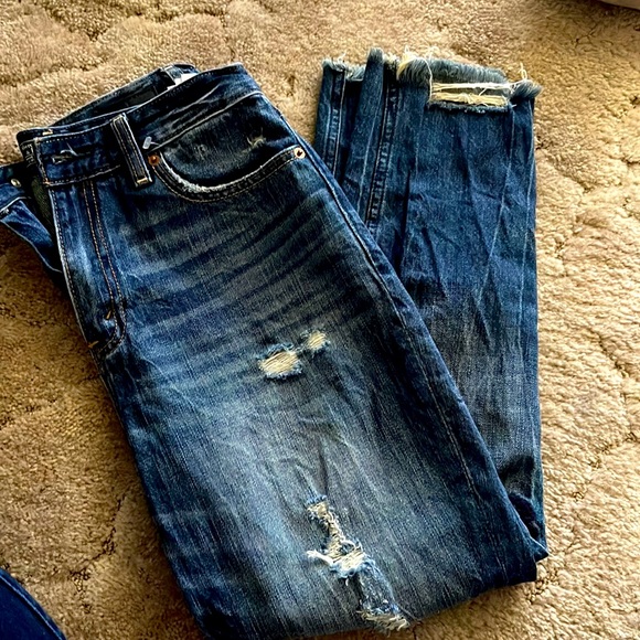Abercrombie and Fitch Capri Style Jeans - Picture 1 of 5